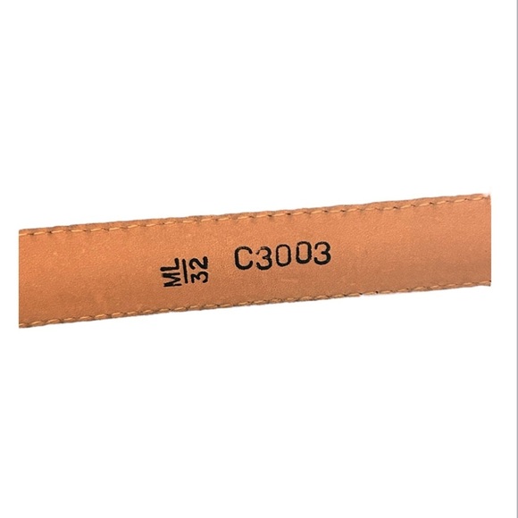 Brighton Black crocodile Belt with silver Golf Charms Buckle size M/L 32 - Picture 4 of 7